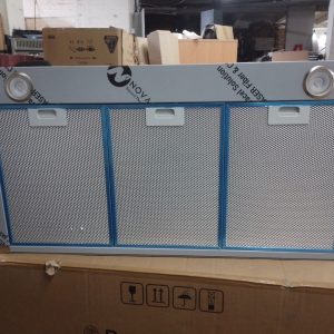 Belling Cookcentre Flat T Shape Chimney Hood  Stainless Steel 90T GRADED