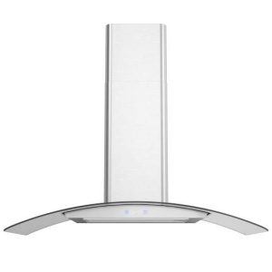 Viceroy+ WRCG90RF 90cm Glow Edge Glass Chimney Cooker Hood Hob TO Hood RRP £349!