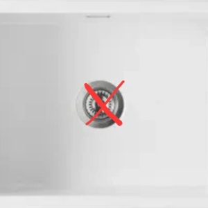 Ellsi 1 Bowl Inset/Undermount Fireclay White Ceramic Sink PDT-000526 RRP £239!!!