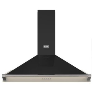 Stoves ST RICHMOND CHIM 100PYR BLK 444411659 Cream Chimney Cooker Hood RRP £519!