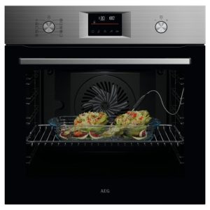 AEG 6000 Series OS6AB50AM SenseCook Electric Oven Stainless/S Graded RRP £629!!