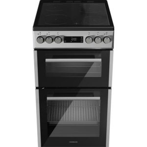 KENWOOD KTC50S25 50 cm Electric 4 Zone Ceramic Cooker 63/33 L Silver RRP £389!