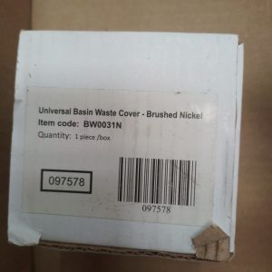 Universal Basin Waste Cover & Body - Brushed Nickel BW0031N & BW0030 RRP £54!!!