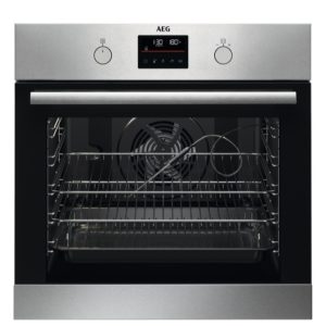 AEG BPS356061M 6000 STEAMBAKE PYROLYTIC SELF CLEAN BUILT IN SINGLE OVEN RRP £699