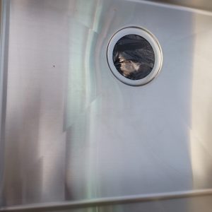 Unbranded Stainless Steel 1 Bowl Brushed Steel Large Sink 530 X 430mm