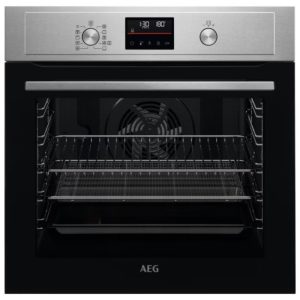 AEG BEX535A61M 6000 AirFry Built In Hydrolytic Single Oven Stainless/S RRP £549!