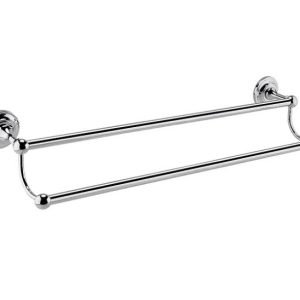 Tre Mercati IMPERIAL TM3705 Double Towel Rail In Chrome RRP £118!!!