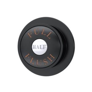 NUIE HUDSON REED BLACK DUAL FLUSH BUTTON TDPB02 RRP £47!!!