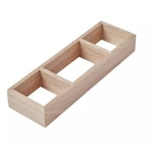 Tavistock Cadence Beech Straight Drawer Storage Box - DC12016 3 Slots RRP £36!!!