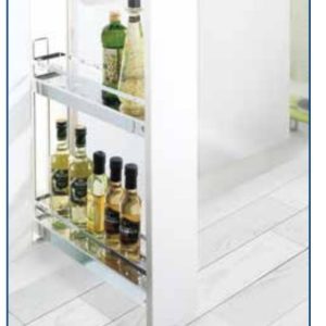 Kessebohmer 150mm Base Pull Out Classic Chrome Soft Close RRP £249!!!