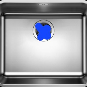 Blanco Supra 500-U Single Bowl Undermount Chrome Stainless Steel SinkRRP £189!