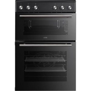 LOGIK LFTC60B24 60 cm Electric Ceramic Cooker Black 69/37L Ex-Display RRP £359!!