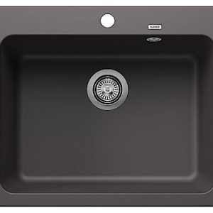 Blanco Naya 6 Rock Grey Silgranit Kitchen Sink 615 X 510mm 1 Tap Hole RRP £429!!