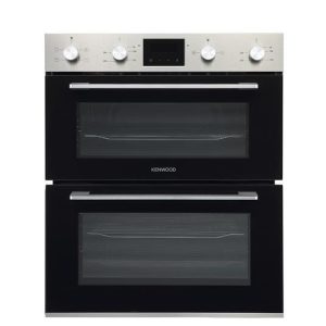 KENWOOD KBUDOX25 Electric Built-under Double Oven Black & Stainless/St RRP £319!