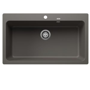 Blanco NAYA XL 9 Inset Silgranit 1 Bowl Kitchen Sink Anthracite RRP £559 GRADED