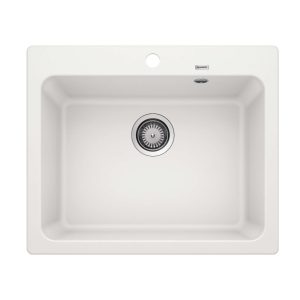 Blanco Naya 6 White Silgranit Kitchen Sink 615 X 510mm 1 Tap Hole RRP £429!!!