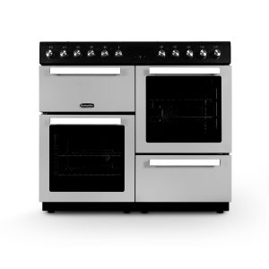 Montpellier MDFRC100X 100cm Dual Fuel Range Cooker Inox & Chrome 7 Hob RRP £999!