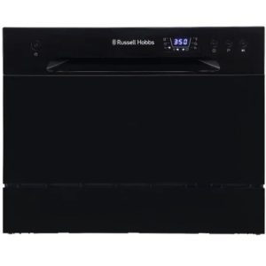 Russell Hobbs RHTTDW6B Table Top Small Dishwasher 6 Settings Black RRP £272!!