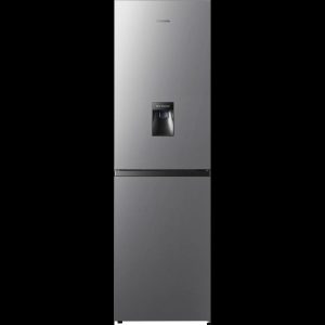 Hisense RB327N4WCE 55cm 50/50 Freestanding Fridge Freezer Stainless Steel