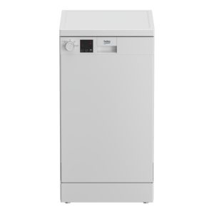 Beko DVS04X20W Freestanding Slimline Dishwasher Quick&Shine™ White GRADED